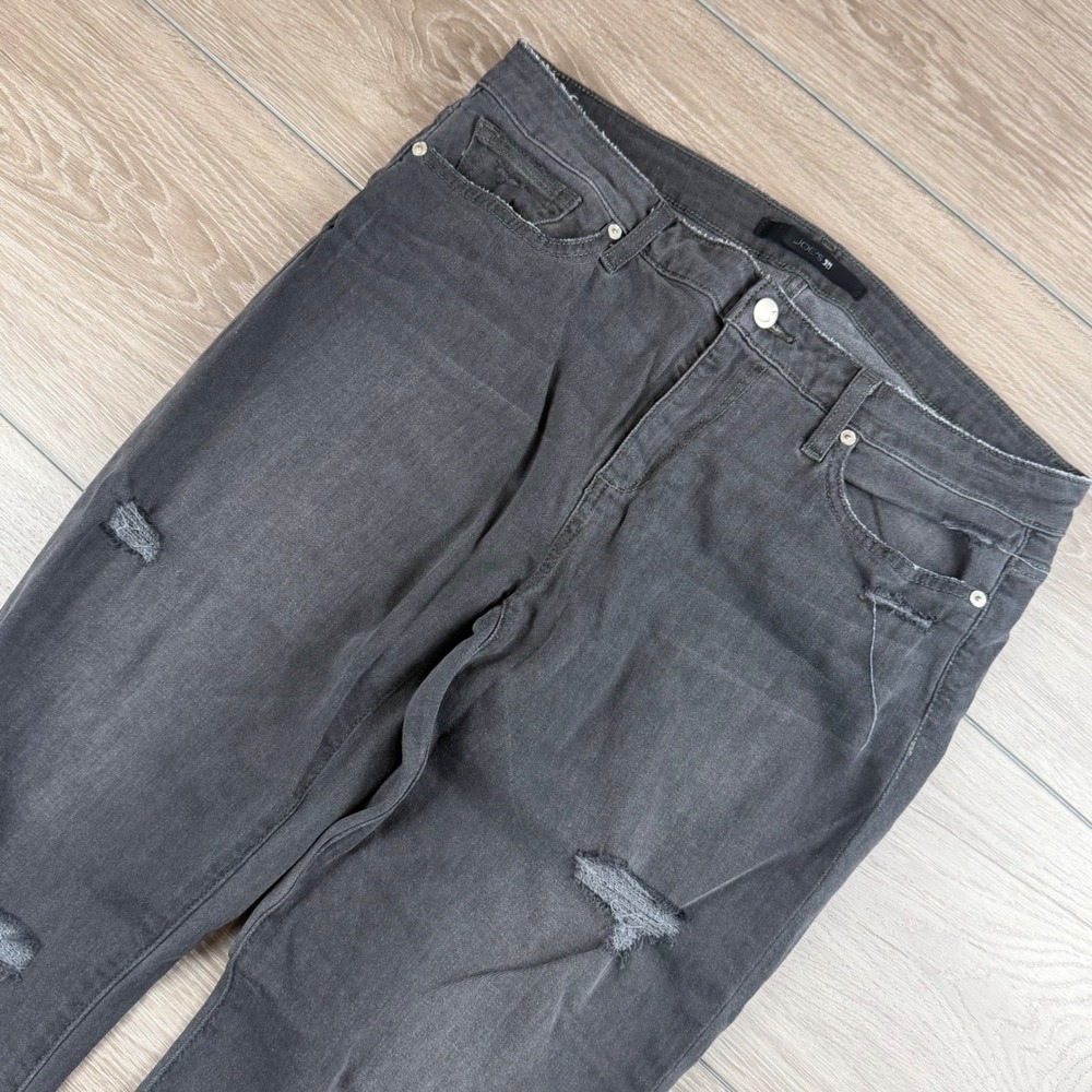 Joe's Jeans Womens Distressed Skinny Jael Wash Grey Denim 32